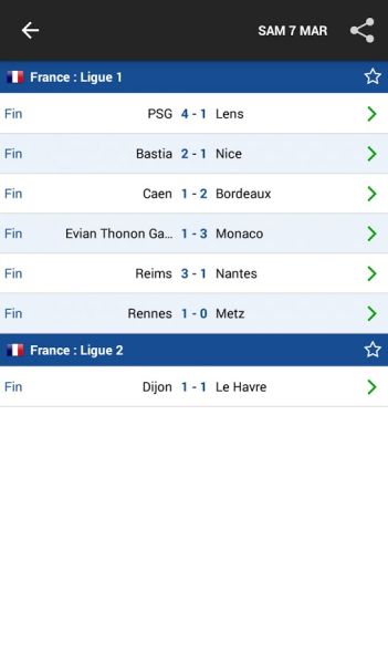 Resultat en deals direct foot